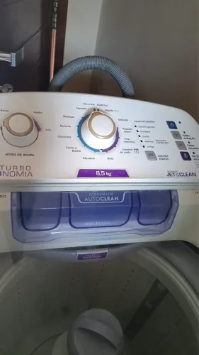 Máquina de lavar 8,5kg eletrolux