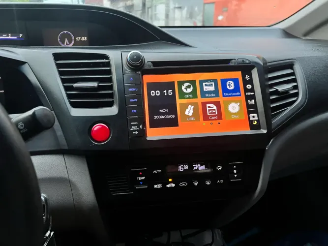 Central Multimídia Honda Civic g9 
