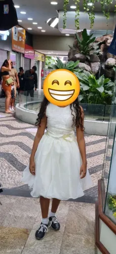 Vestido de Festa  - tamanho 9 anos de idade 
