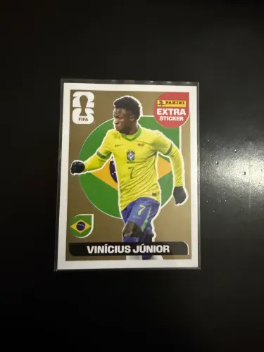 Figurinha Vini jr ouro 2026