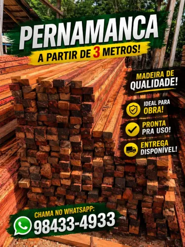 Pernamanca a partir de 3 metros, disponivel