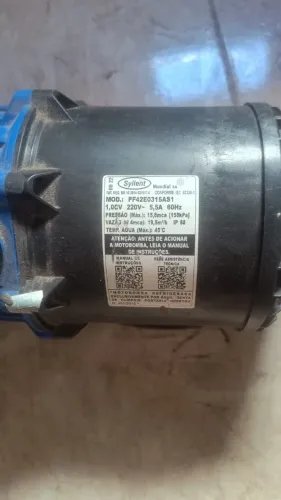 Motobomba com pré filtro para piscina 1 hp - PF42E0315AS1 220V