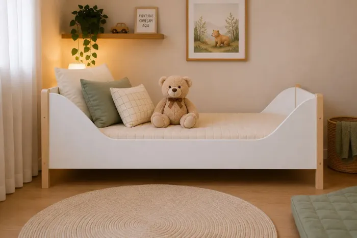 Cama infantil Pin Play Tokstok - não é item usado