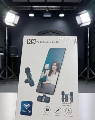 MICROFONE DE LAPELA K9
