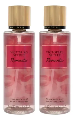 Kit 2x Victoria's Secret Body Splash Romantic 250ml