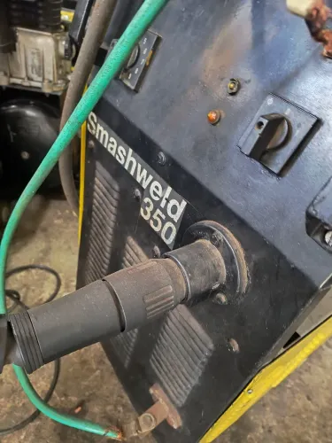 Máquina mig smashweld 350 Amperagem