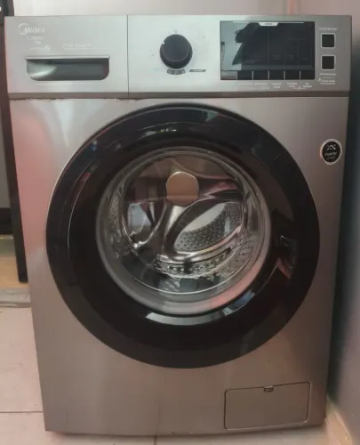 Lava e Centrifuga Midea 11kg Inverter Smart (Inox/Prata)