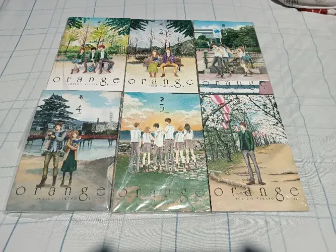 manga Orange - Coleção Completo volumes 1 ao 7 - Editora JBC lacrado
