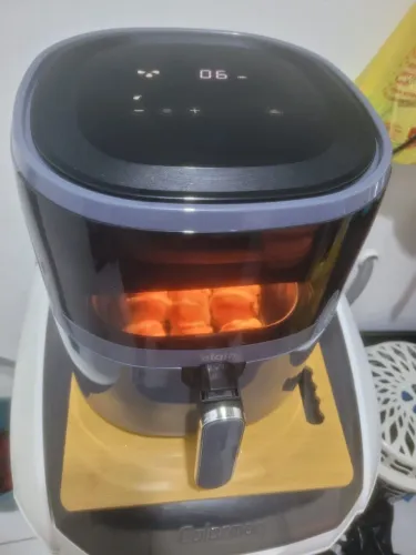 Air fryer 5 litros com visor
