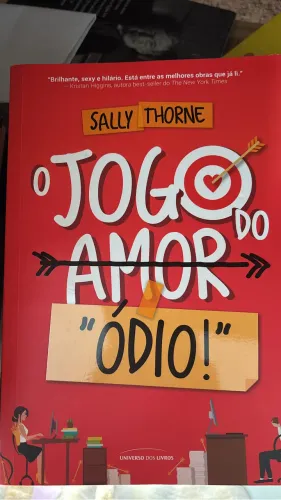 Livro o jogo do amor/odio