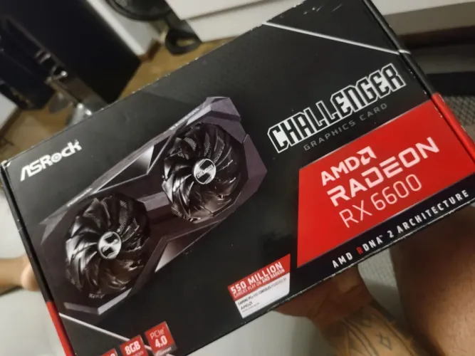 RX 6600 MUITO NOVA