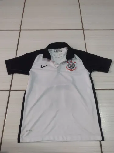 Camiseta Corinthians 2015 infantil, tamanho 8