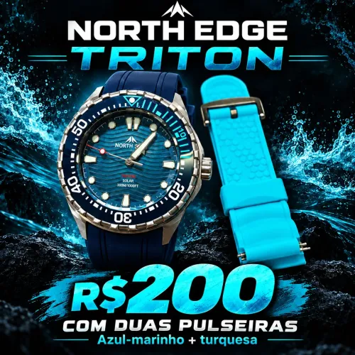 Vendo relógio de mergulho North Edge triton.