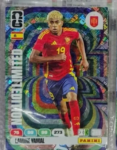 Card Limited Adrenalyn Panini Edition Yamal Copa 2026