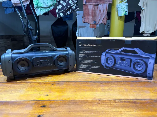Caixa Mega Boombox SP 363 PULSE
