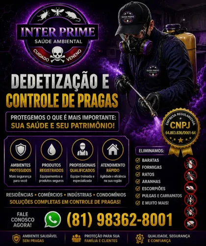 CONTROLE DE PRAGAS 