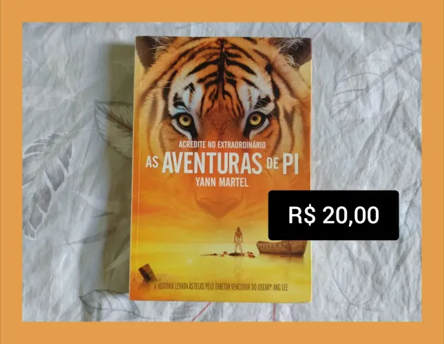 Livro As aventuras de Pi