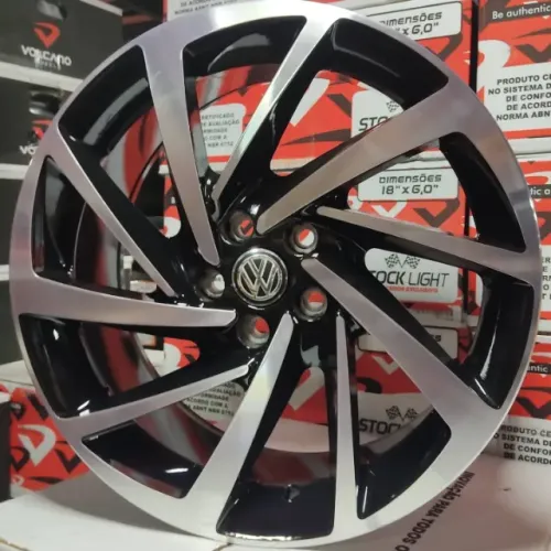 Rodas Polo Highline aro 17 5x100 + 215/55R17 Michelin - R$ 3.790,00
