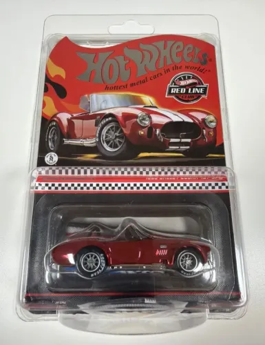 Hot Wheels RLC 2026: Shelby Cobra 427 S/C 1965 - JJY67 Novo com adesivo