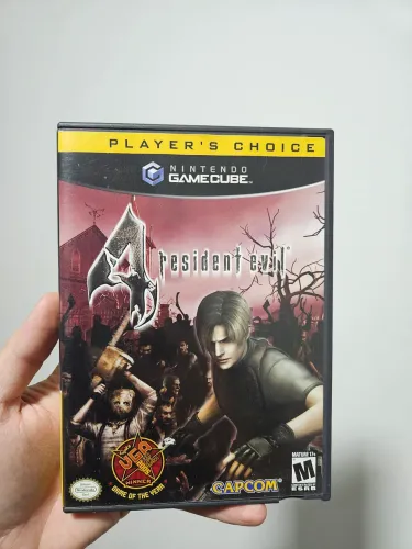 Resident evil 4 players coices gamecube CIB