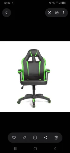 Cadeira Gamer Fortt Harbin Verde