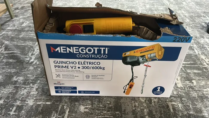 GUINCHO ELÉTRICO PRIME V2 ? 300/600kg