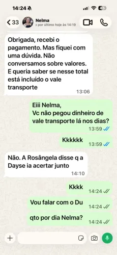 Vaga para Operadora de Caixa