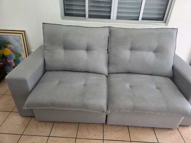 Sofa retratil e reclinavel