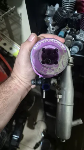 Rc Automodelo Motor Nova Rossi .21 Excelente compressão