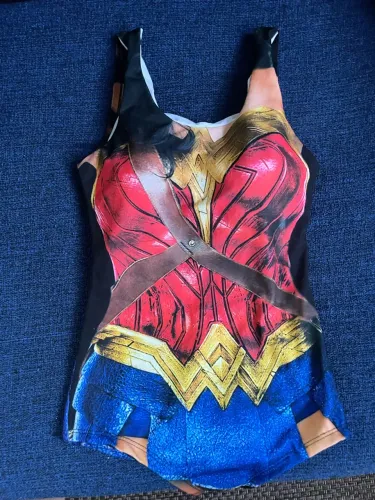 Bory da mulher maravilha fantasia