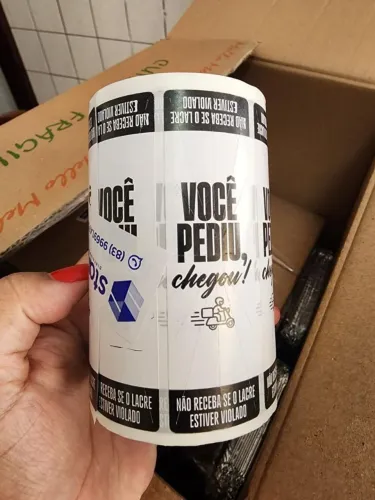 Lacre delivery 180 etiquetas 