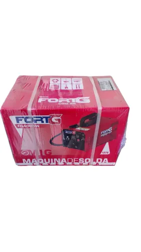Maquina de solda mig 127v FORT G + ARAME SOLDA MIG 0,8MM 1KG