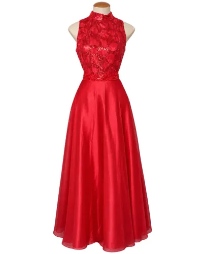 Vestido de Festa Vermelho 2 em 1