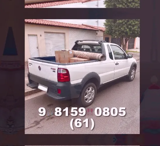Frete em Águas Claras, Taguatinga, Ceilândia, Samambaia e Recanto