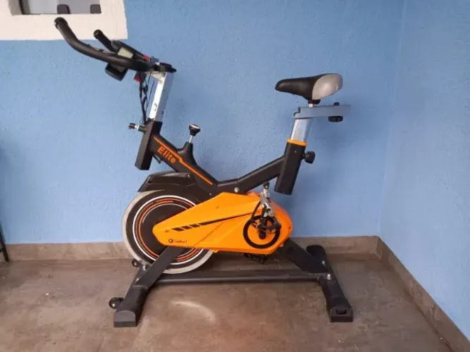 Bicicleta Ergométrica Spinning Gallant Elite Mecânica Ate 110kg Roda de Inercia 13kg
