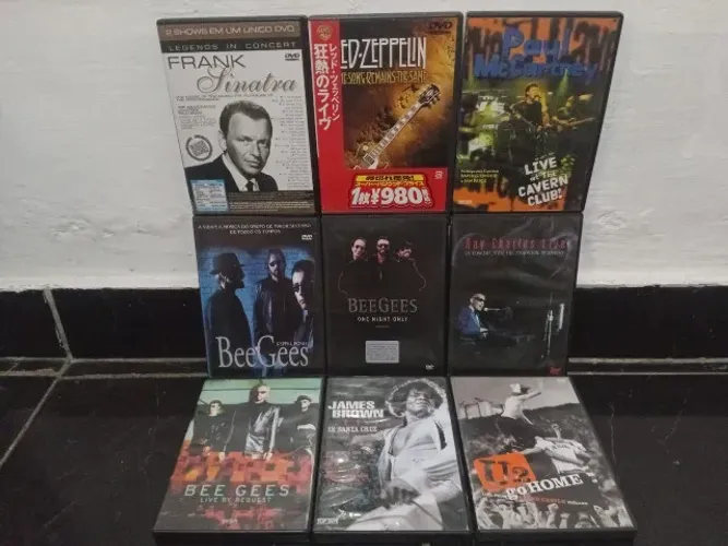 Dvd's e cd's internacionais