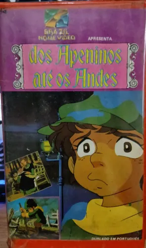 Vhs Anime Dos apeninos até os Andes