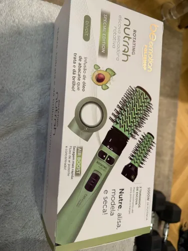 Escova Secadora Rotativa Be Emotion Polishop Nutrah - Nova - Bivolt