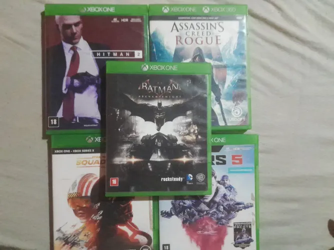 Kit 5 jogos Xbox One