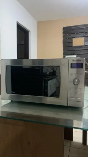Micro-Ondas Panasonic 45L, Modelo Genius Prestige em Aço Inox!!!