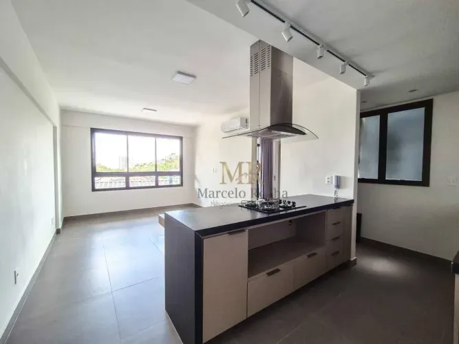 Apartamento com 1 dormitório para alugar, 50 m² por R$ 3.526,11/mês - Estoril - Belo Horiz