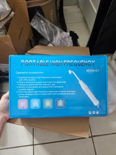 Aparelho de alta frequência portátil