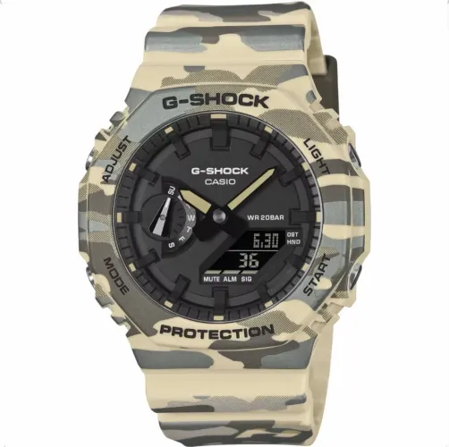 Relógio Casio G Shock GA2100CM5ADR Camuflado Zero
