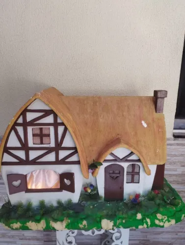 CASINHAS LUMINÁRIAS ARTESANAIS - ENCANTO E LUZ PARA O SEU AMBIENTE!