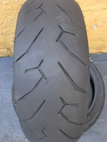 Pneu moto Pirelli Rosso 2 150/60-17 - usado