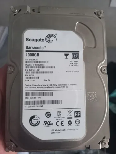 Vendo hd seagate 1tb