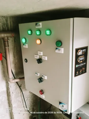 QUADROS DE COMANDO TRIFÁSICOS PARA BOMBAS D'ÁGUA ? ATC BOMBAS
