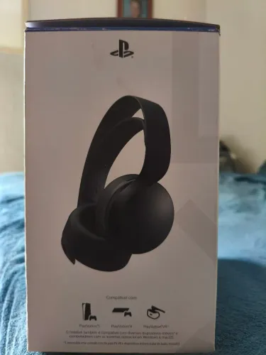Headset Gamer Sony Pulse 3D, Sem Fio, PS4, PS5 e PC - Midnight Black