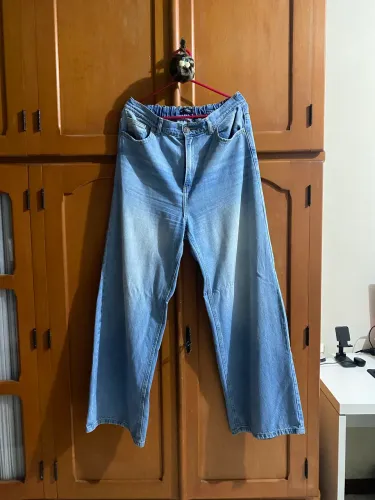 Calça jeans wide leg