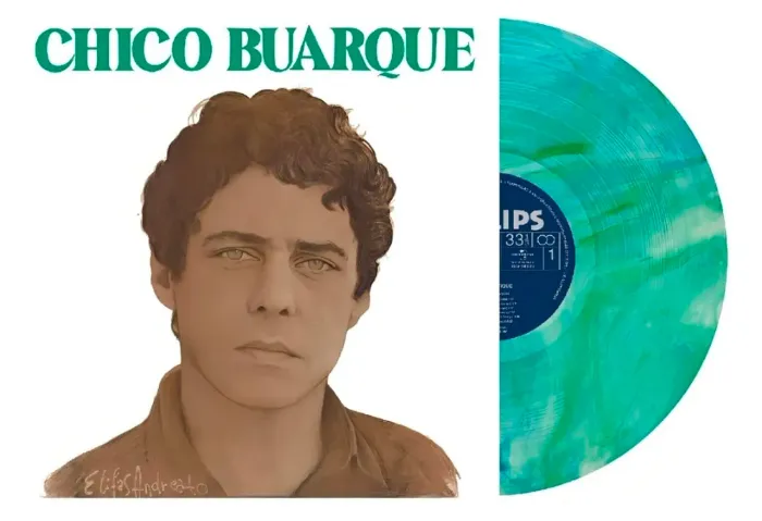 LP Vinil Chico Buarque - Vida (1980) Verde + Azul Translúcido Novo Lacrado